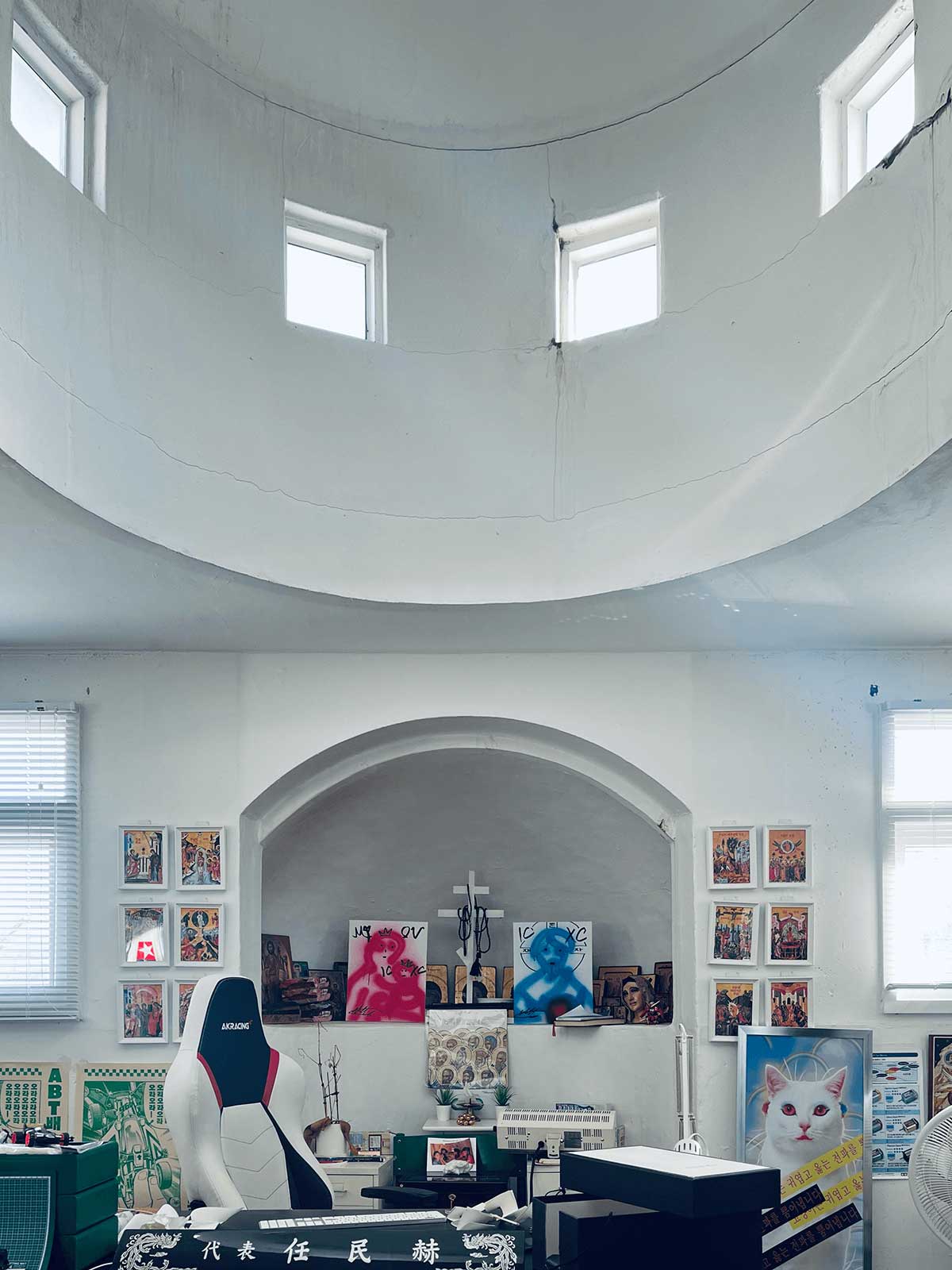 Studio interior photo