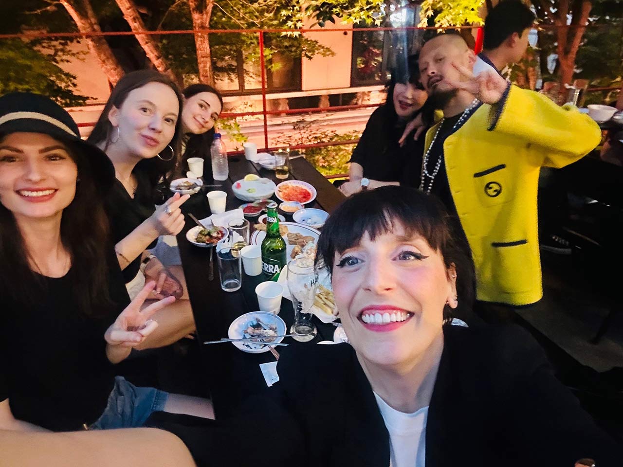 2025, Artists' gathering in Itaewon